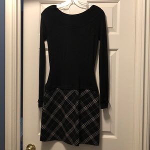 WHBM doing sleeve ribbed dress